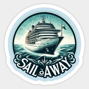 Cruise Ship Sticker